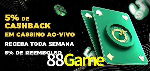 Promoções do cassino ao Vivo 88Game